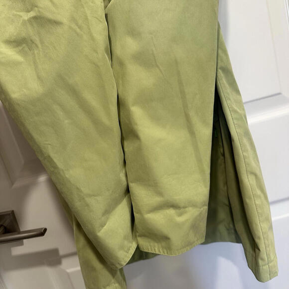 Vintage Barbour Kelsall Jacket Green Women’s Size 12 Medium Pockets PVC L2761 - Picture 14 of 15